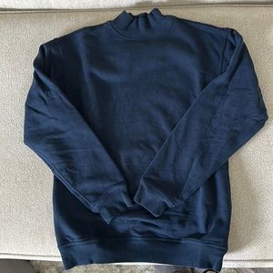 Lululemon crew neck sweatshirt! Navy! Great condition.